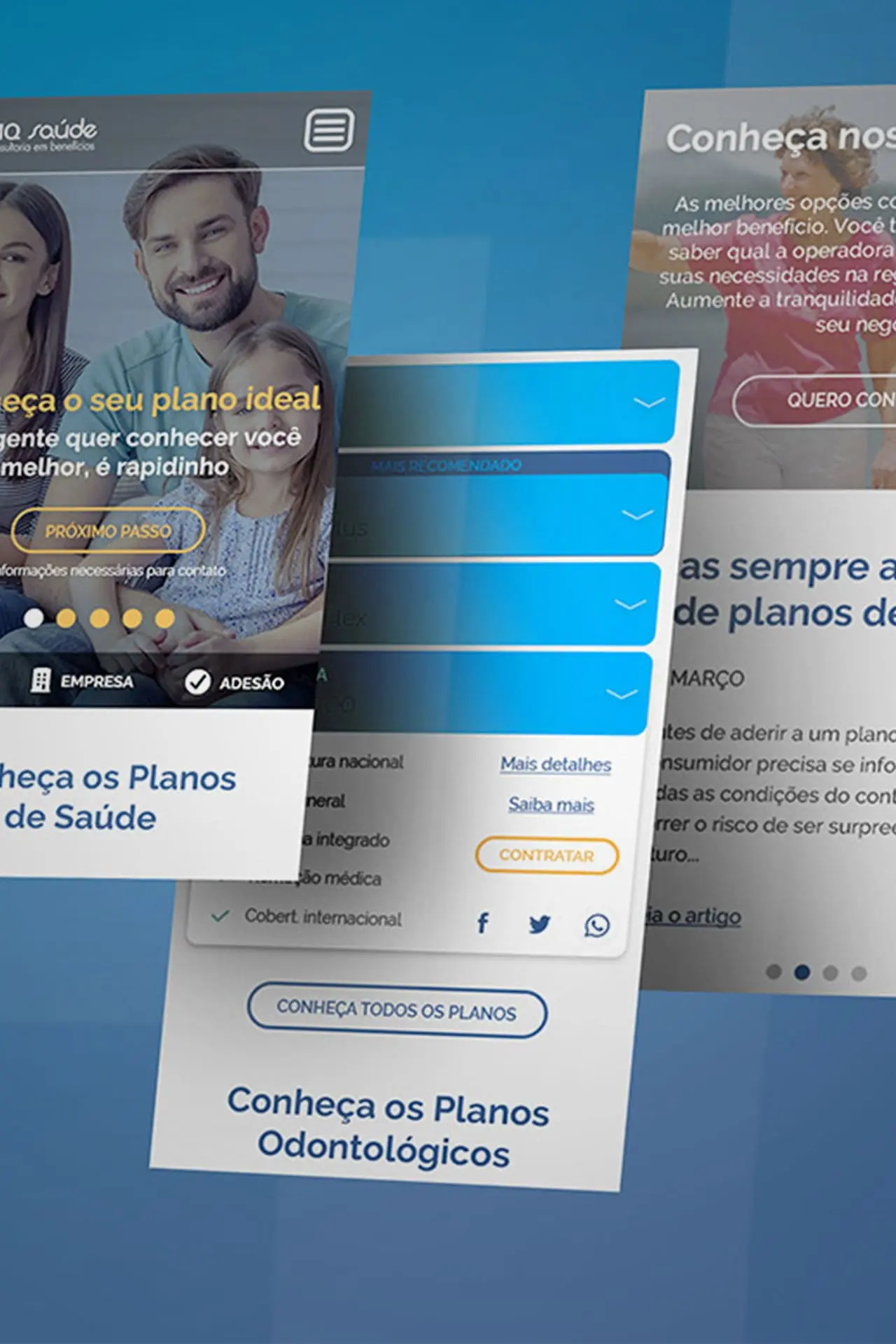 MQ Saúde: UX/ UI Design